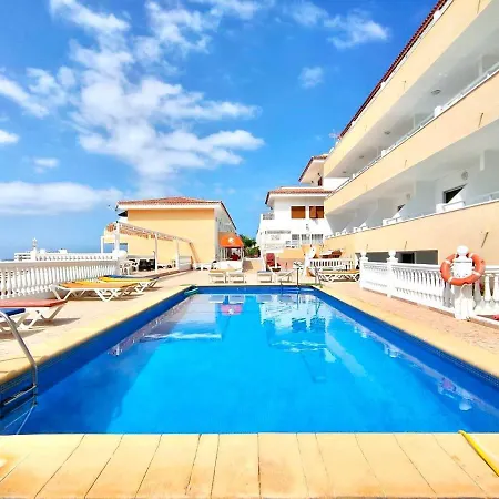 Estudio Solo Adultos A 9 Minutos A Pie De La Playa, Freewifi, Piscina Y Cerca De Playa De Las Americas En Sur De Tenerife