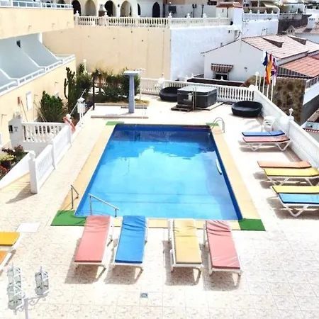 Estudio Solo Adultos A 9 Minutos A Pie De La Playa, Freewifi, Piscina Y Cerca De Playa De Las Americas En Sur De Tenerife Apartment *